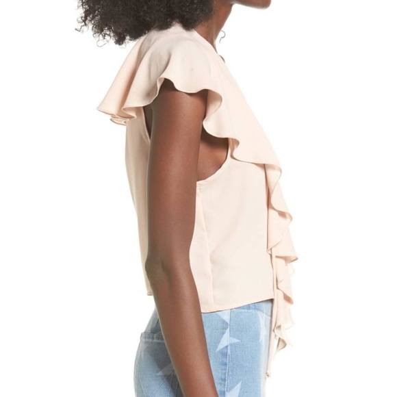 Show Me Your MuMu Pink Ruffle Top - Picture 3 of 8